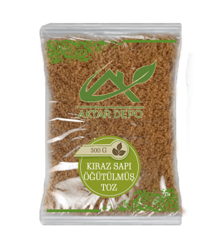 Kiraz Sapı Öğütülmüş (toz) 500g Kiraz Sapı Öğütülmüş (toz) 500g