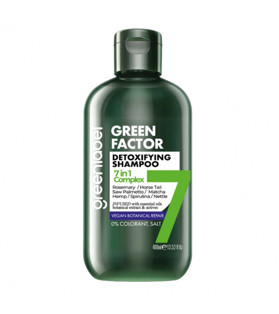 Greenlabel Green Factor 7 Onarıcı Bakım Şampuanı 400 Ml Greenlabel Green Factor 7 Onarıcı Bakım Şampuanı 400 Ml
