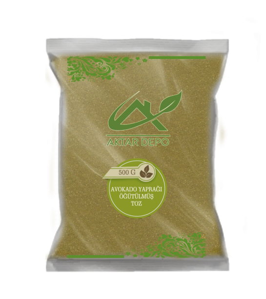 Avokado Yaprağı Öğütülmüş Toz