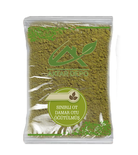 Sinirli Ot-damar Otu Öğütülmüş 250 GR Sinirli Ot-damar Otu Öğütülmüş 250 GR