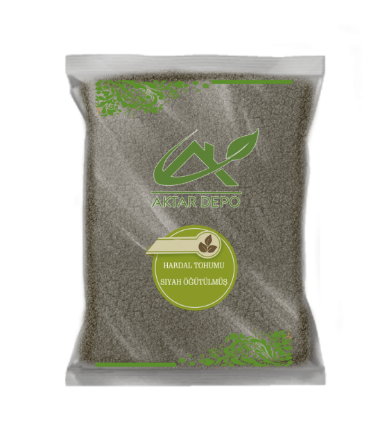 Hardal Tohumu Siyah Öğütülmüş 500 GR Hardal Tohumu Siyah Öğütülmüş 500 GR