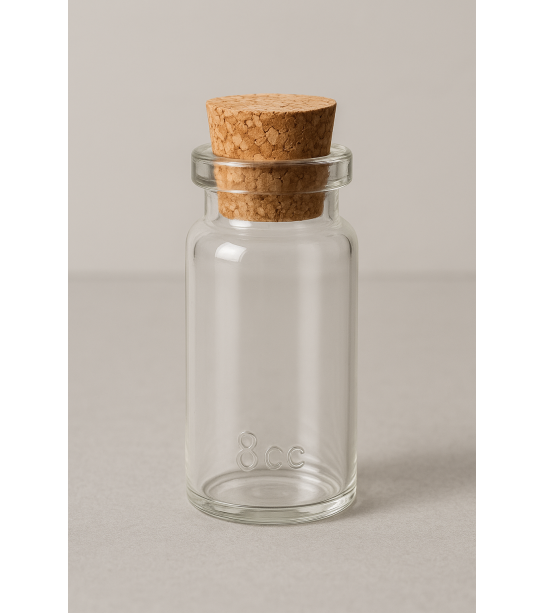 Boş Safran Şişesi 8 Cc Boş Safran Şişesi 8 Cc