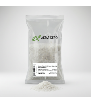 Limon Tuzu 25 Lik Çuval Kuzu Dişi No:7-sitrik Asit Limon Tuzu 25 Lik Çuval Kuzu Dişi No:7-sitrik Asit