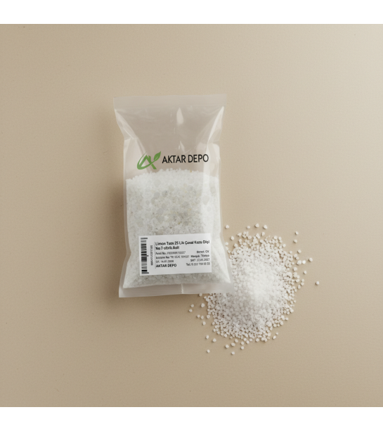Limon Tuzu 25 Lik Çuval Kuzu Dişi No:7-sitrik Asit Limon Tuzu 25 Lik Çuval Kuzu Dişi No:7-sitrik Asit