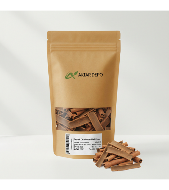 Tarçın 8 Cm Vietnam Fileli Kalın Tarçın 8 Cm Vietnam Fileli Kalın