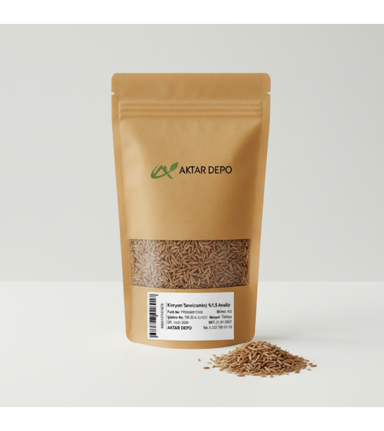 Kimyon Tane(cumin) %1,5 Analiz