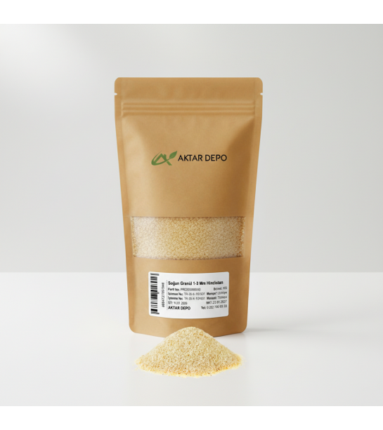 Soğan Granül 1-3 Mm Hindistan