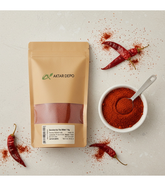 Demirkol Acı Toz Biber 1 Kg Demirkol Acı Toz Biber 1 Kg