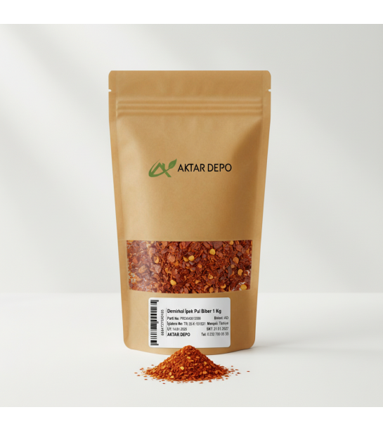 Demirkol İpek Pul Biber 1 Kg Demirkol İpek Pul Biber 1 Kg