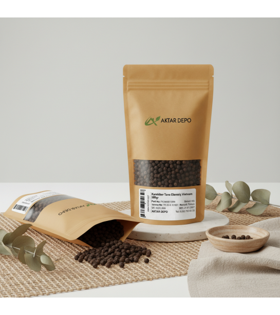 Karabiber Tane Elenmiş Vietnam 580gr Karabiber Tane Elenmiş Vietnam 580gr