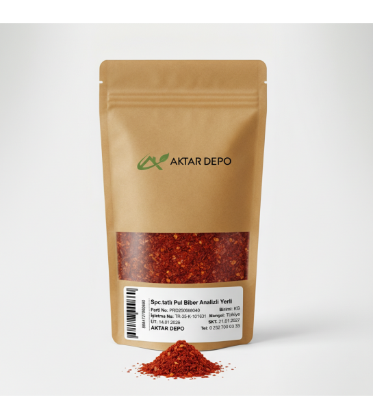 Spc.tatlı Pul Biber Analizli Yerli