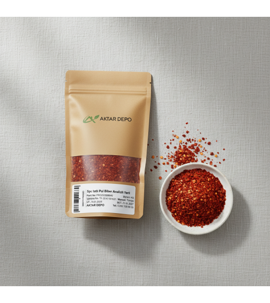 Spc.tatlı Pul Biber Analizli Yerli