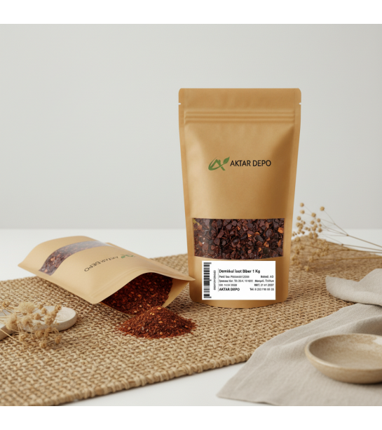 Demirkol İsot Biber 1 Kg 500 GR