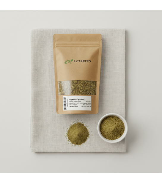 Çiğ Kahve Öğütülmüş Çiğ Kahve Öğütülmüş