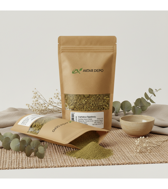 Çiğ Kahve Öğütülmüş Çiğ Kahve Öğütülmüş