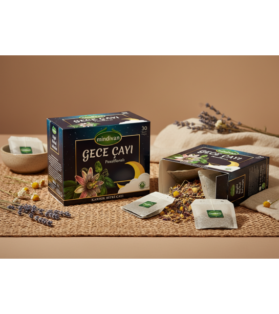 Mindivan Passifloralı Gece Çayı 30 Lu Mindivan Passifloralı Gece Çayı 30 Lu