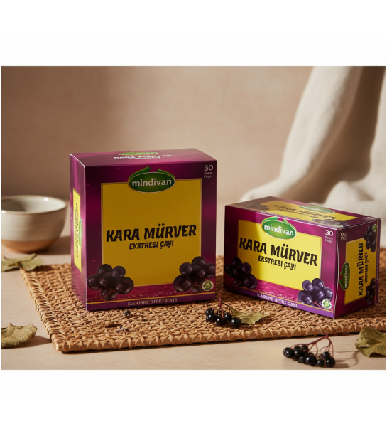 Mindivan Kara Mürver Çayı 30 Lu