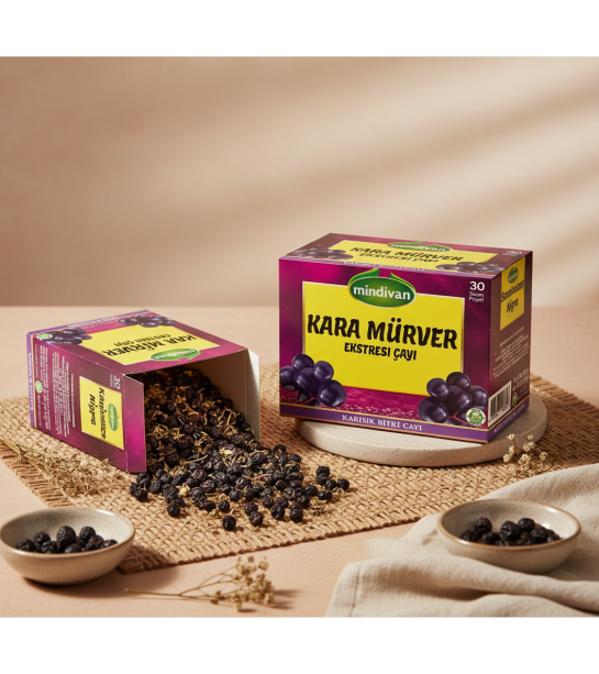 Mindivan Kara Mürver Çayı 30 Lu