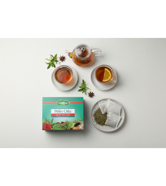 Mindivan Metalize Pelinotlu Çay 40'lı(şekerim)