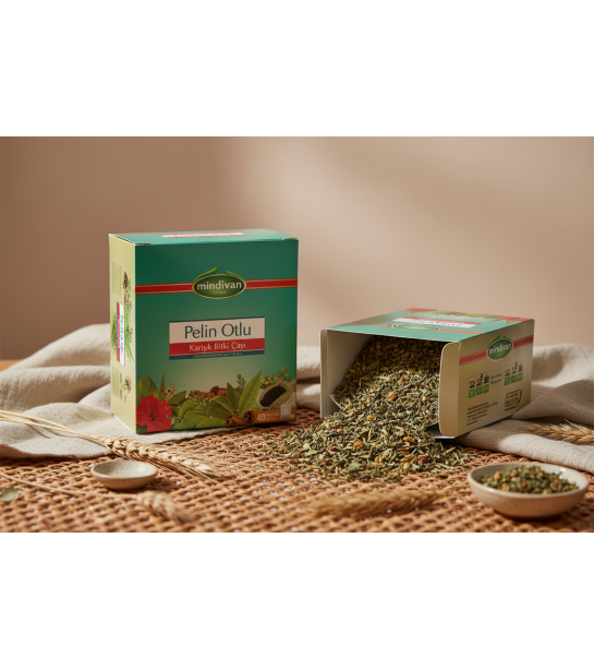 Mindivan Metalize Pelinotlu Çay 40'lı(şekerim)