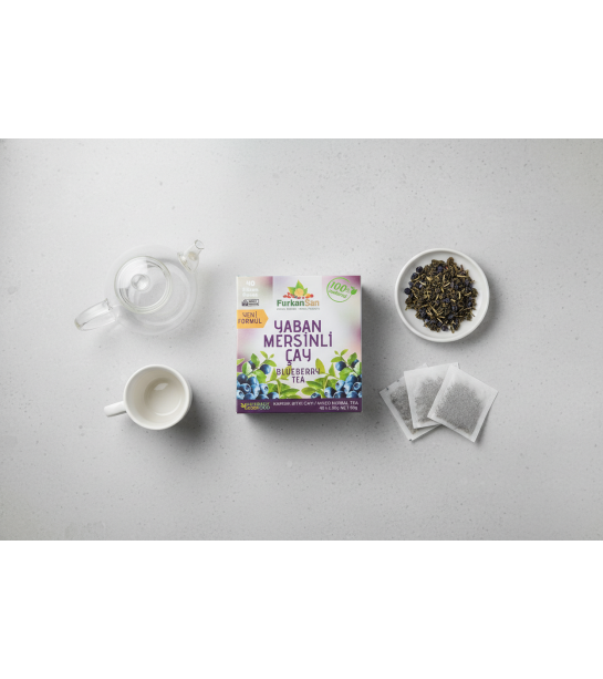 Furkan Sarı Yaban Mersini Çayı 40 Lı