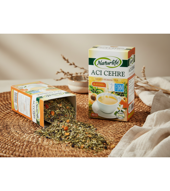 Naturlife Kayısılı Acı Çehre Çayı 40 Lı