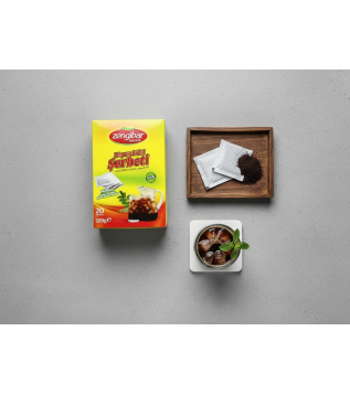 Zengibar Meyan Kökü Şerbeti Süzen Poşet