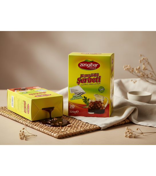 Zengibar Meyan Kökü Şerbeti Süzen Poşet