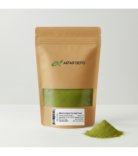 Matcha Orjinal Çin Açık Yeşil