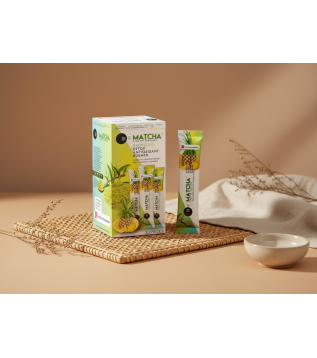 Ananaslı Matcha Detox Çayı  20 Li Şase