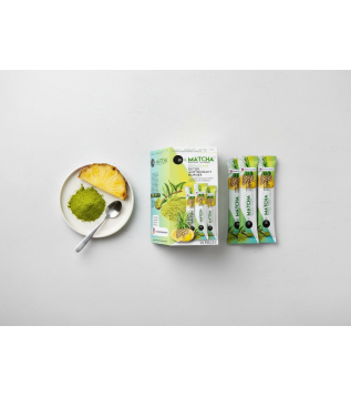 Ananaslı Matcha Detox Çayı  20 Li Şase