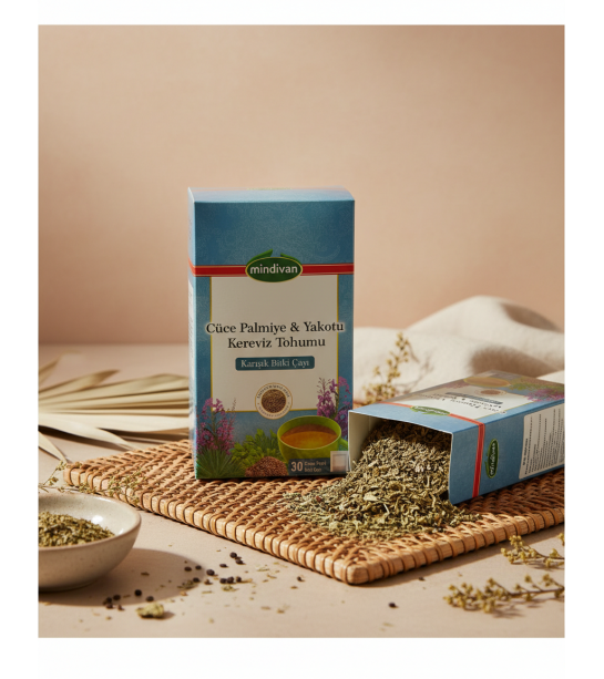 Mindivan Cüce Palmiye Yakıotu Kereviz Tohumu Çayı 30 Lu Süzen Poşet