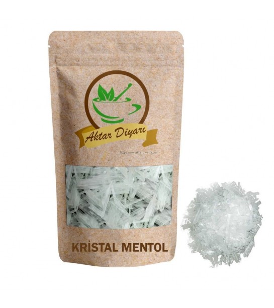Kristal Mentol 1. Kalite 50 GR