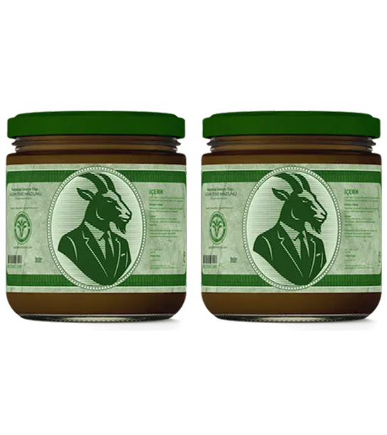 AzgınTeke Otu Macunu 225Gr ERKEK 2'li Set