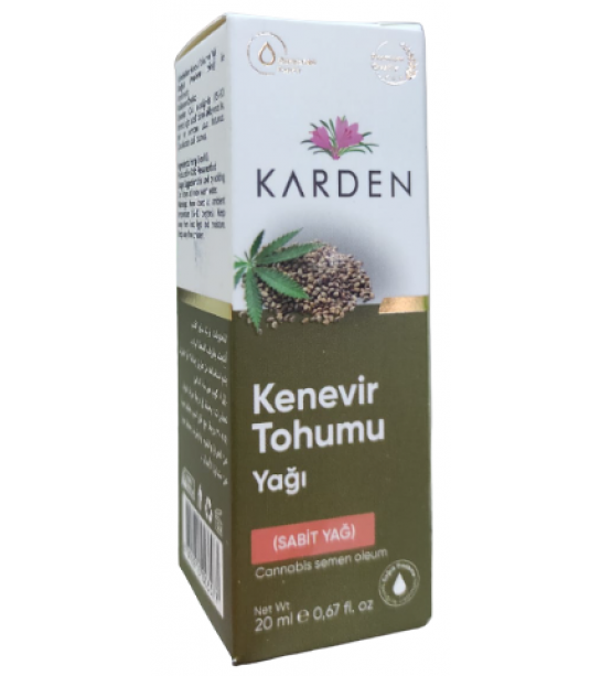 Krdn Kenevir Tohumu Yağı 20 Ml Krdn Kenevir Tohumu Yağı 20 Ml
