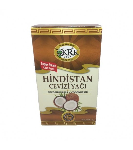 Krk Hindistan Cevizi Yağı 250 Gr Kavanoz Krk Hindistan Cevizi Yağı 250 Gr Kavanoz