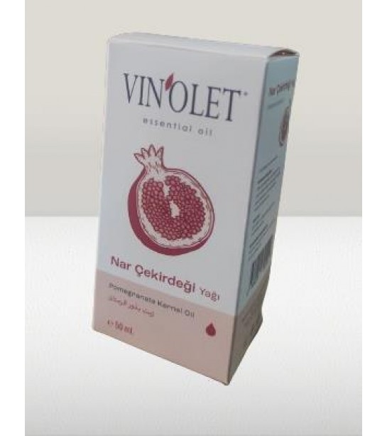 Vinolet Nar Çekirdeği Esansiyel Yağı 50 Ml Vinolet Nar Çekirdeği Esansiyel Yağı 50 Ml