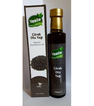 Vesile Çörek Otu Yağı 250 Ml Vesile Çörek Otu Yağı 250 Ml