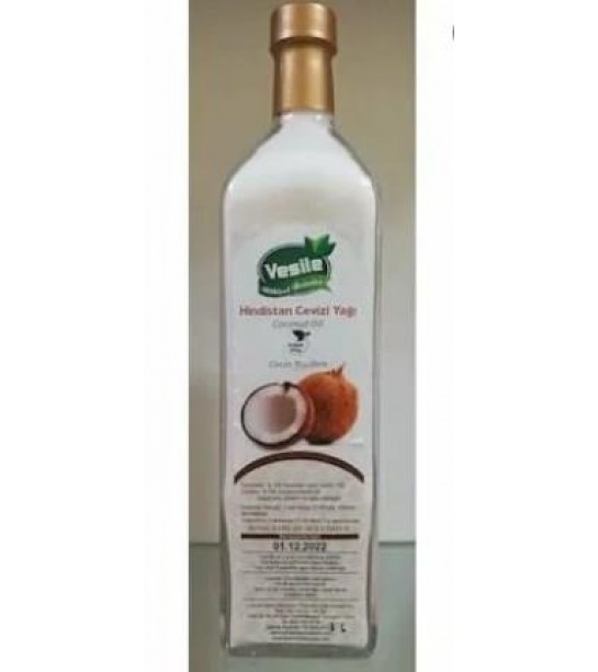 Vesile Hindistan Cevizi Yağı 1lt Vesile Hindistan Cevizi Yağı 1lt