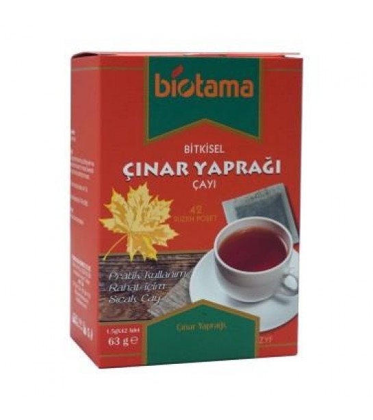 Biotama Çınar Yaprağı Çayı 42 Li Biotama Çınar Yaprağı Çayı 42 Li