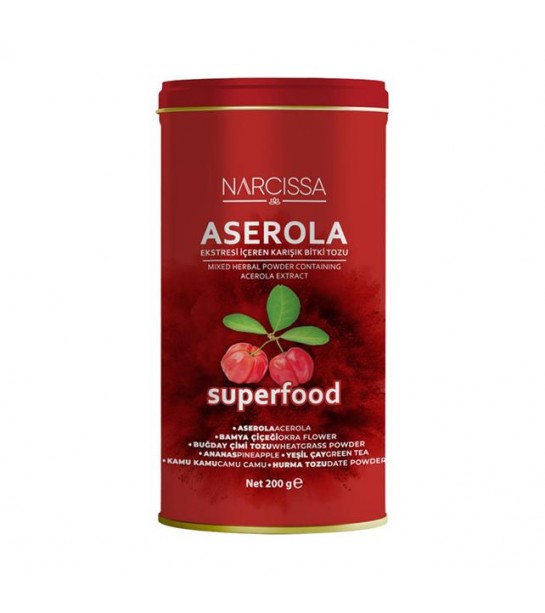 Narcıssa Aserola Çayı 200 Gr Zayıflama Narcıssa Aserola Çayı 200 Gr Zayıflama