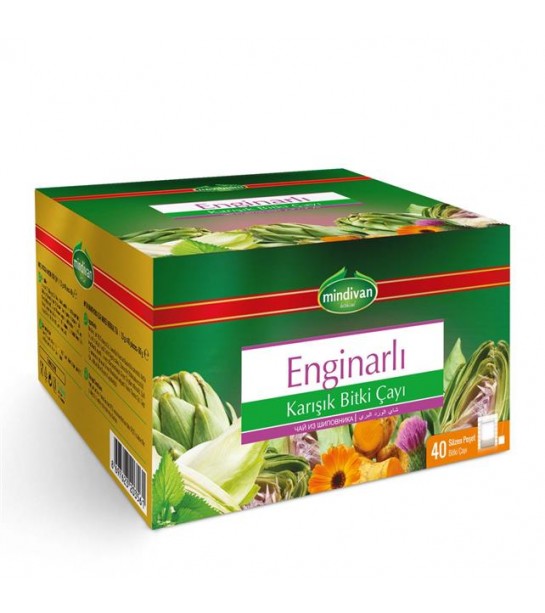 Mindivan Metalize Enginarlı Çay 40 Lı Mindivan Metalize Enginarlı Çay 40 Lı