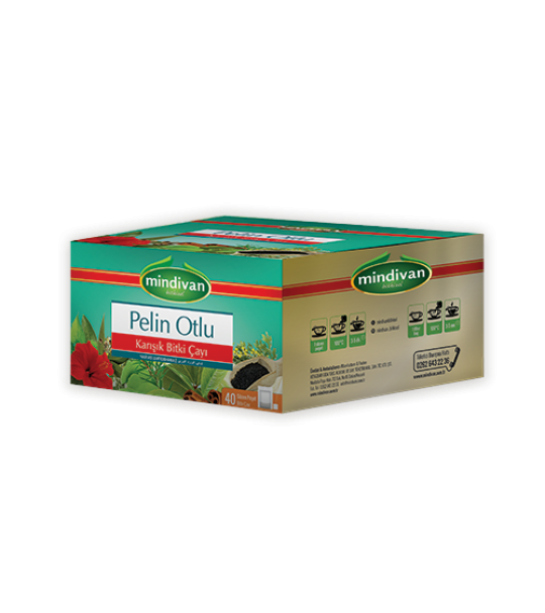 Mindivan Metalize Pelinotlu Çay 40'lı(şekerim) Mindivan Metalize Pelinotlu Çay 40'lı(şekerim)