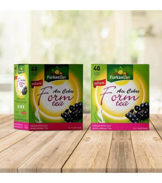 Furkan Sarı Acı Çehre Form Çayı 40 Lı Furkan Sarı Acı Çehre Form Çayı 40 Lı