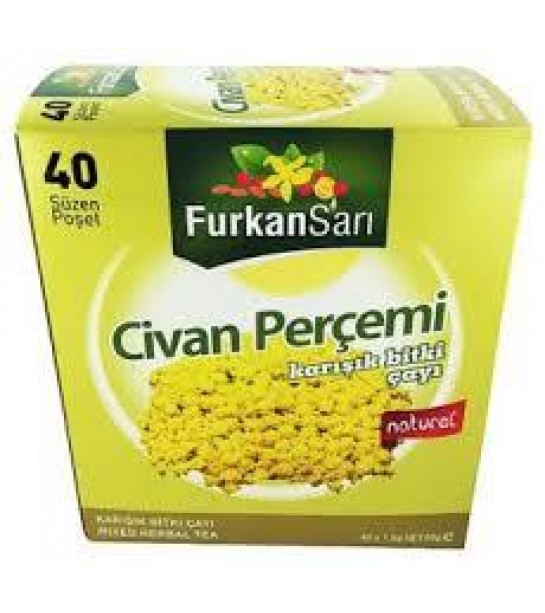 Furkan Sarı Civanperçemi Bitki Çayı 40 Furkan Sarı Civanperçemi Bitki Çayı 40