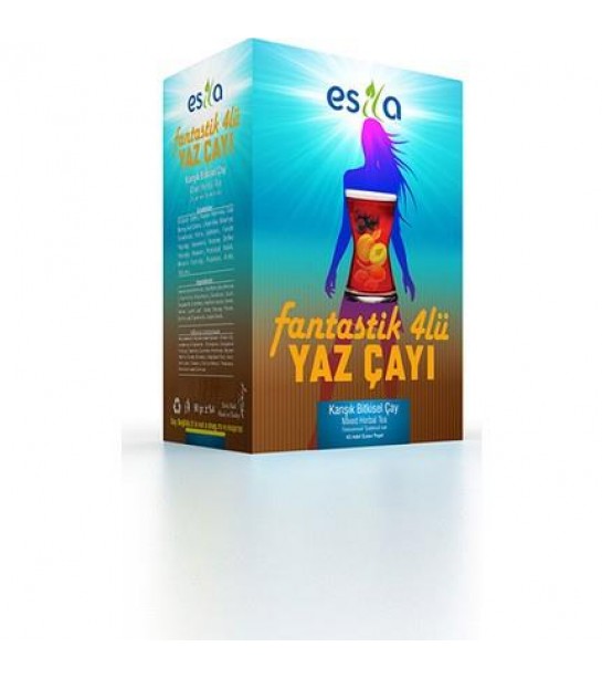 Esila Fantastik Dörtlü Yaz Çayı  45 Adet 90 Gr Esila Fantastik Dörtlü Yaz Çayı  45 Adet 90 Gr