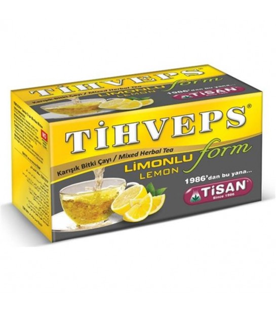 Tisan Tihveps Çay 20 Li-limonlu Yağ Yakıcı Tisan Tihveps Çay 20 Li-limonlu Yağ Yakıcı