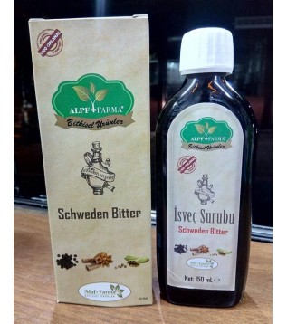 Alpf Farma İsveç Şurubu 150 Ml Alpf Farma İsveç Şurubu 150 Ml