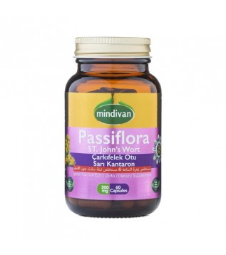 Mindivan Passiflora Kantaron 60 Kapsül 500 Mg Mindivan Passiflora Kantaron 60 Kapsül 500 Mg