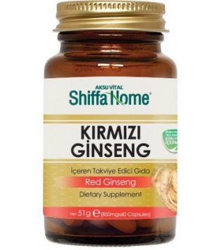 Shf Kırmızı Ginseng Kapsül 60 Kapsül 850 Mg Shf Kırmızı Ginseng Kapsül 60 Kapsül 850 Mg